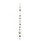 Multicolor Mid Century Modern Wind Chime Hanging Outdoor Garden Home Decor Art